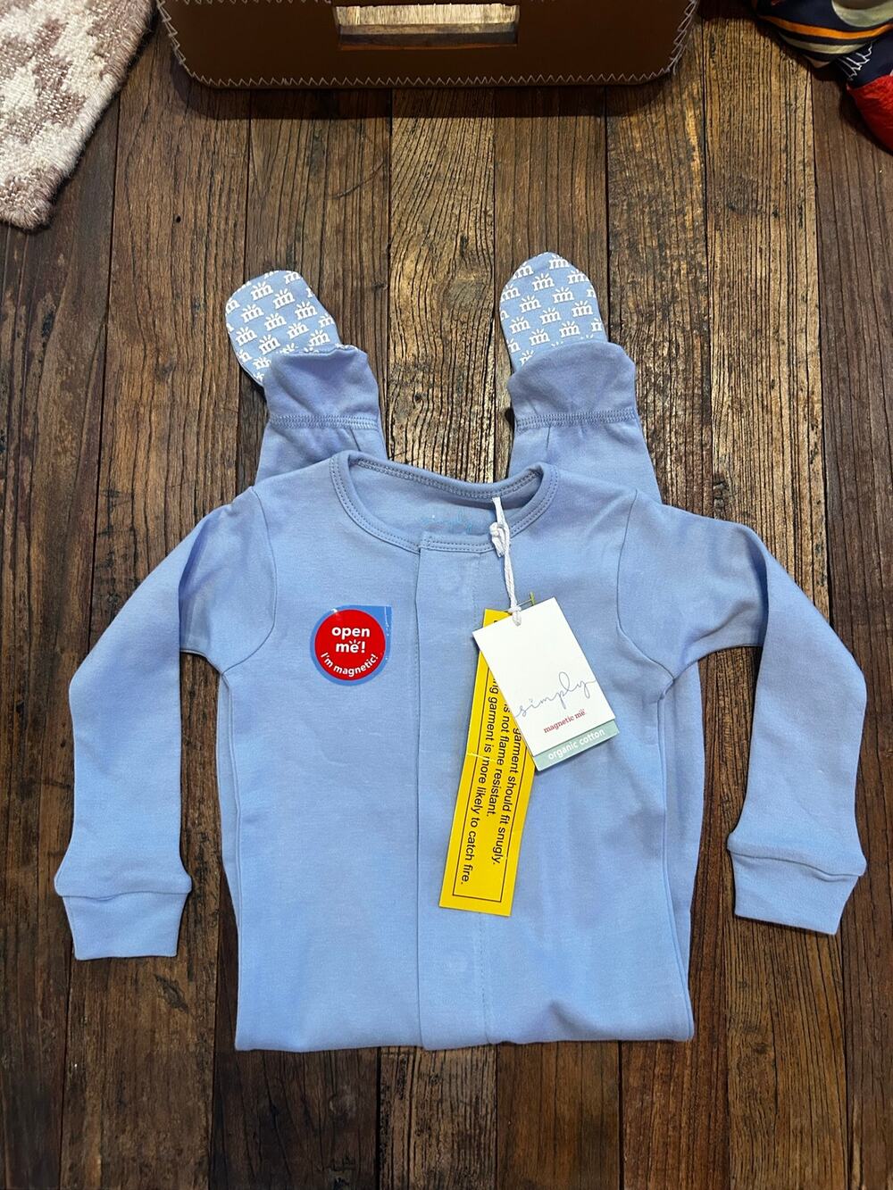 NEW NWT Magnetic Me Sleeper 12-18 months blue MSRP $40